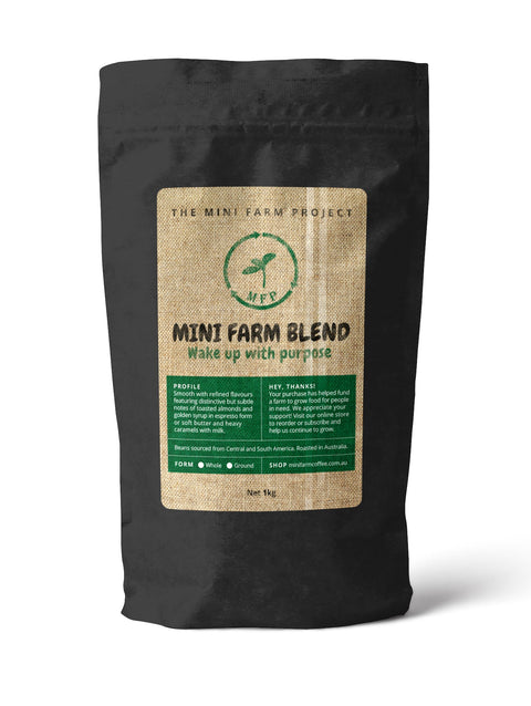 1kg Mini Farm Blend Coffee - Whole