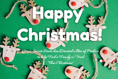 Happy Christmas - Secret Santa - Tax Deductible Donation - ABN: 88606937286