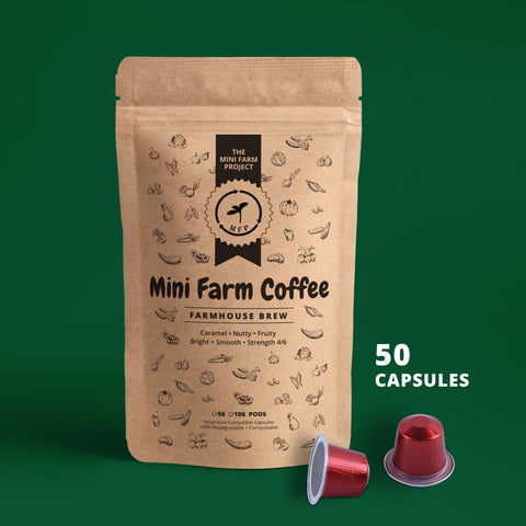 Farmhouse Brew - PODS 50 - Mini Farm Coffee - Nescafe Compatible