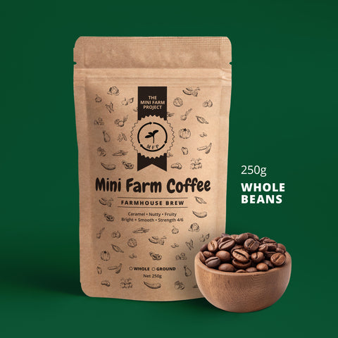 Farmhouse Brew - 250 grm - Whole Bean - Mini Farm Coffee