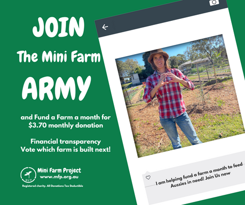 Giving Circle - Tax Deductible Donation - ABN:88606937286 The Mini Farm Project Ltd