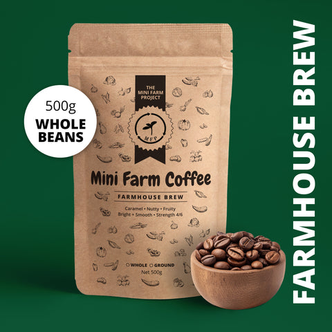 Farmhouse Brew - 500 grm - Whole Bean - Mini Farm Coffee