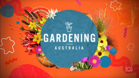 Talking about feeding Aussies in need on Gardening Australia